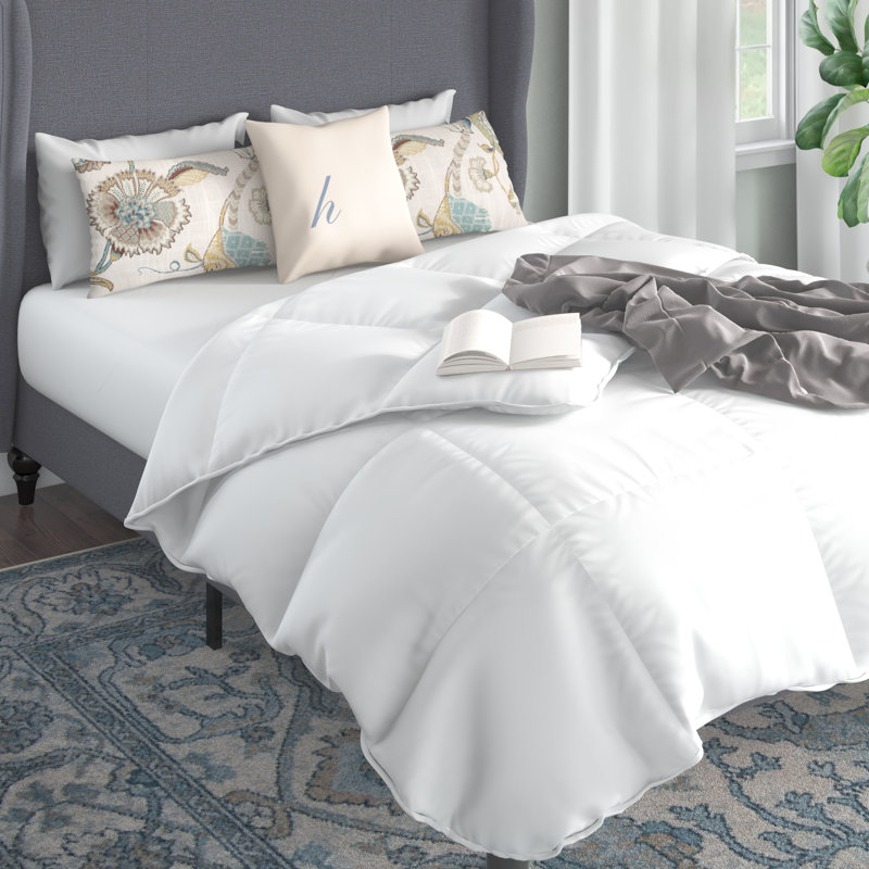 Alwyn Home All Season Silk Down Alternative Comforter & Reviews Wayfair